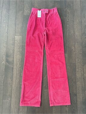 Paul Smith Bright Pink Corduroy Pants
